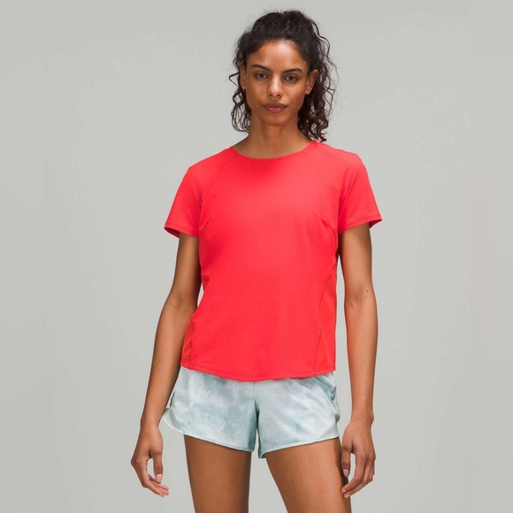 lululemon athletica Tops - Lululemon Lightweight Stretch Running Short-Sleeve Shirt